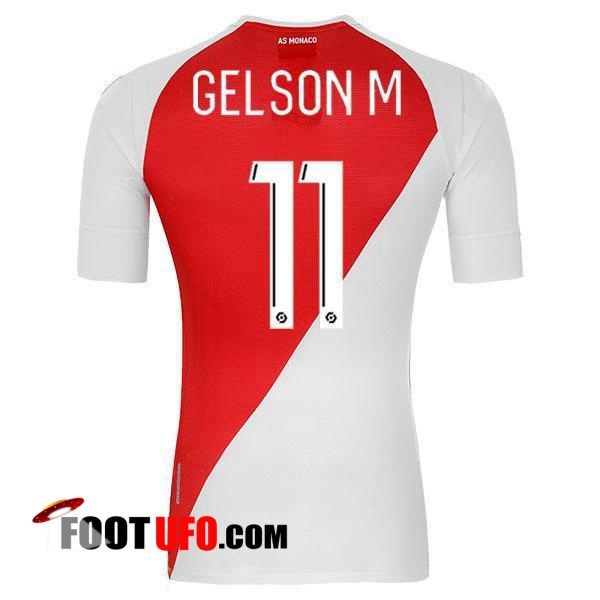 Maillot de Foot AS Monaco (GELSONM 11) Domicile 2020/2021
