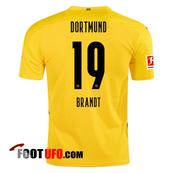 Maillot de Foot Dortmund BVB (BRANDT 19) Domicile 2020/2021