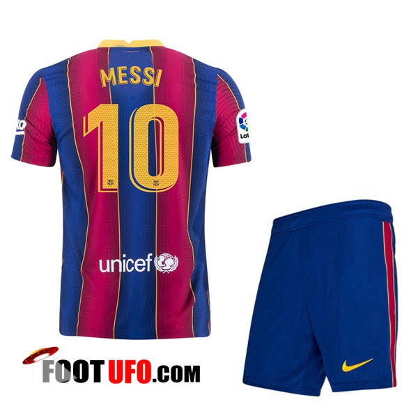 Maillot Foot FC Barcelone (MESSI 10) Enfants Domicile 2020/2021
