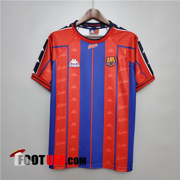Maillot de Foot FC Barcelone Retro Domicile 1997/1998