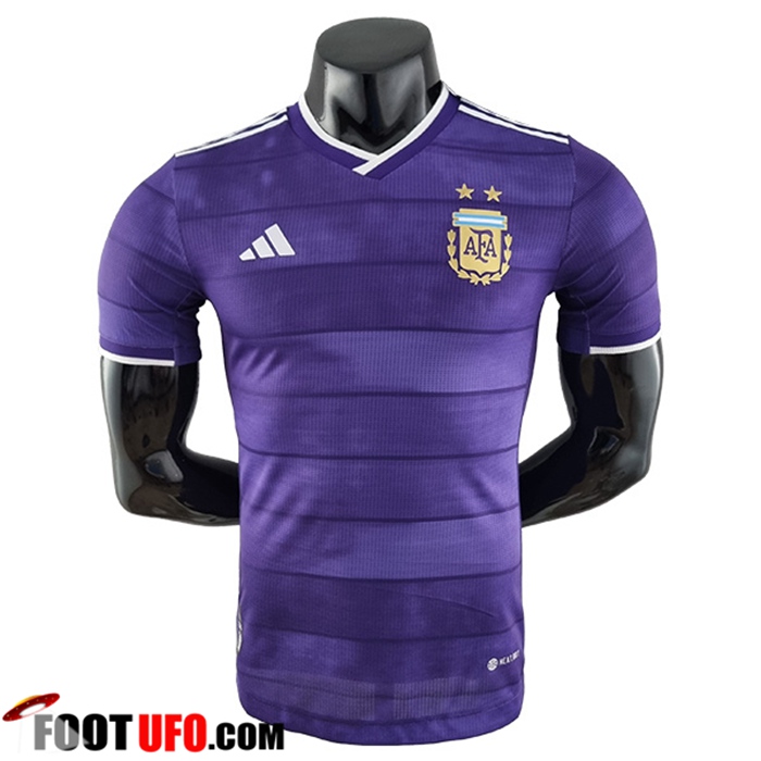 Maillot Equipe Foot Argentine Pourpre 2022/2023