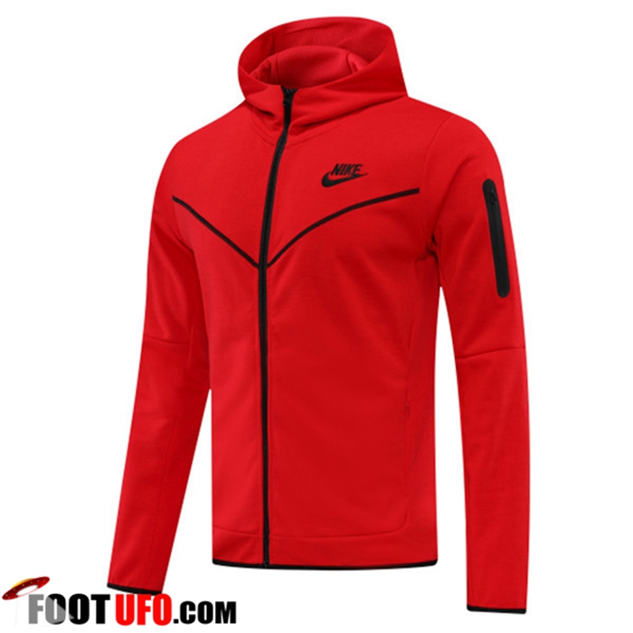 Veste A Capuche Nike Rouge 2022/2023