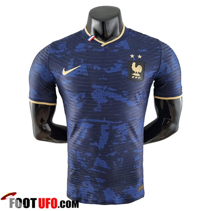Maillot de Foot France Special Edition Bleu Marin Coupe Du Monde 2022