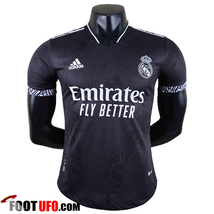 Maillot de Foot Real Madrid Chinese Dragon Noir 2022/2023