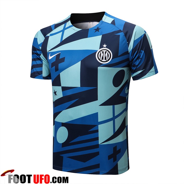 Training T-Shirts Inter Milan Bleu/Vert 2022/2023
