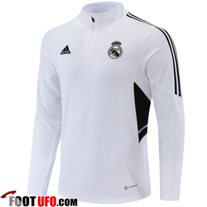 Sweatshirt Training Real Madrid Blanc 2022/2023