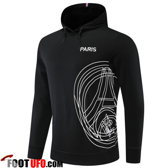 Sweatshirt Training Capuche PSG Noir 2022/2023