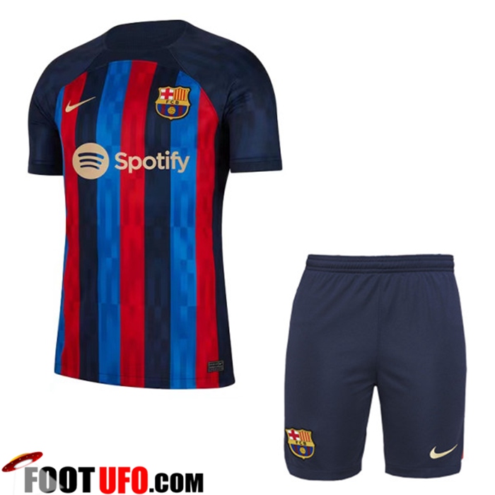 Ensemble Maillot Foot FC Barcelone Domicile + Short 2022/2023
