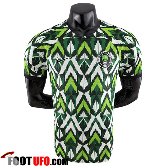 Maillot Equipe Foot Nigeria Blanc/Vert 2022/2023