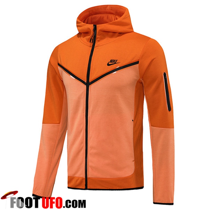 Veste A Capuche Nike Orange 2022/2023