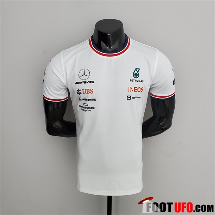 T-Shirt F1 Mercedes Benz Blanc 2022