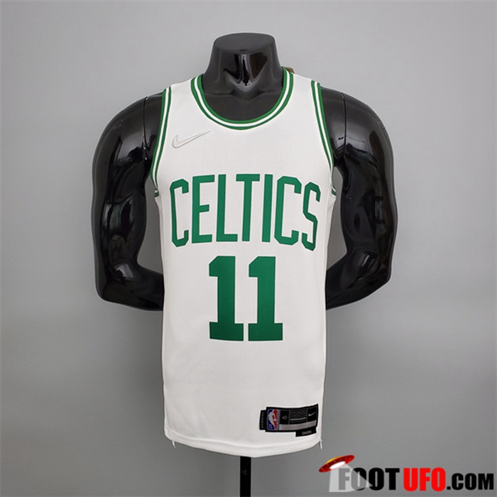 Maillot Boston Celtics (Irving #11) Blanc 75th Anniversary