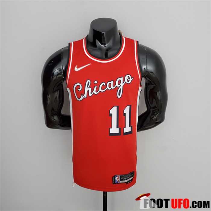 Maillot Chicago Bulls (Derozan #11) Rouge 75th Anniversary City Edition