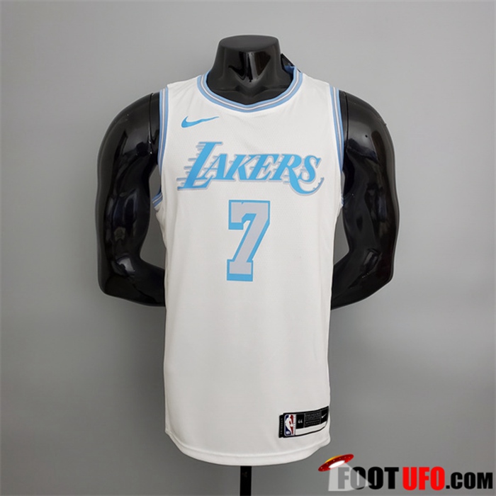 Maillot Los Angeles Lakers (Anthony #7) 2021 Retro Blanc