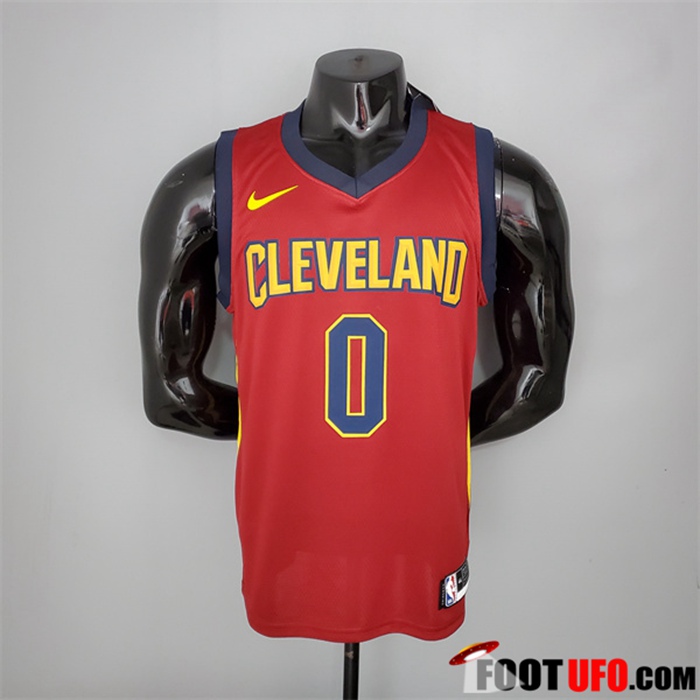 Maillot Cleveland Cavaliers (Love #0) 2017 Vin Rouge