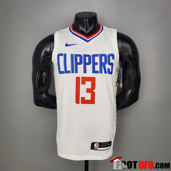 Maillot Los Angeles Clippers (George #13) Blanc Limited Edition