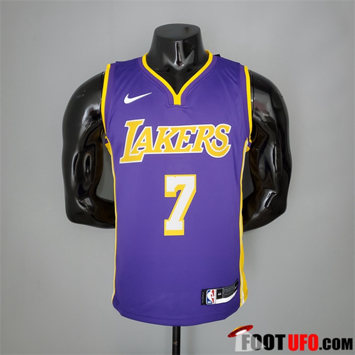 Maillot Los Angeles Lakers (Anthony #7) Pourpre/Jaune