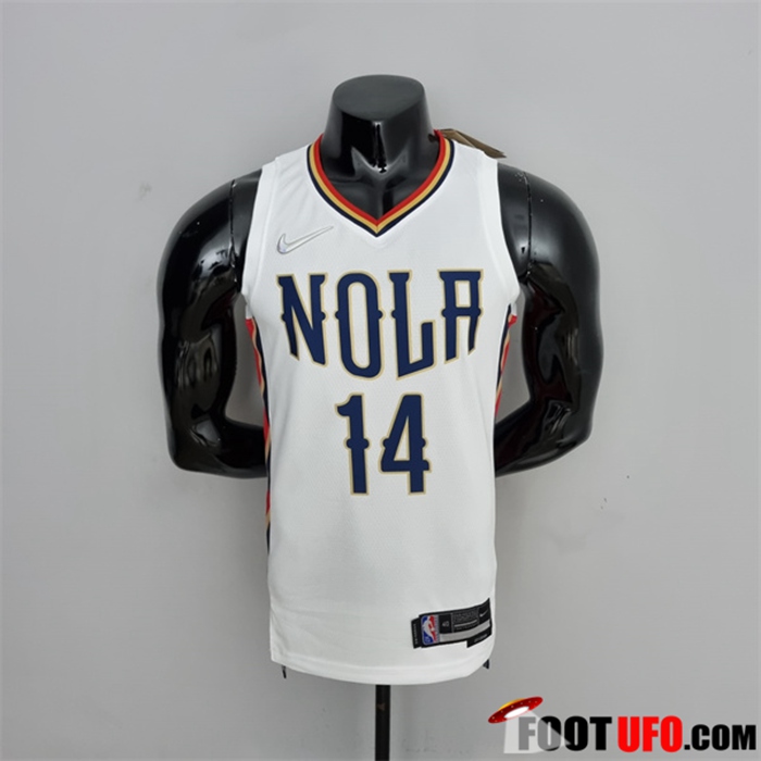 Maillot New Orleans Pelicans (Ingram #14) 2022 Blanc City Edition