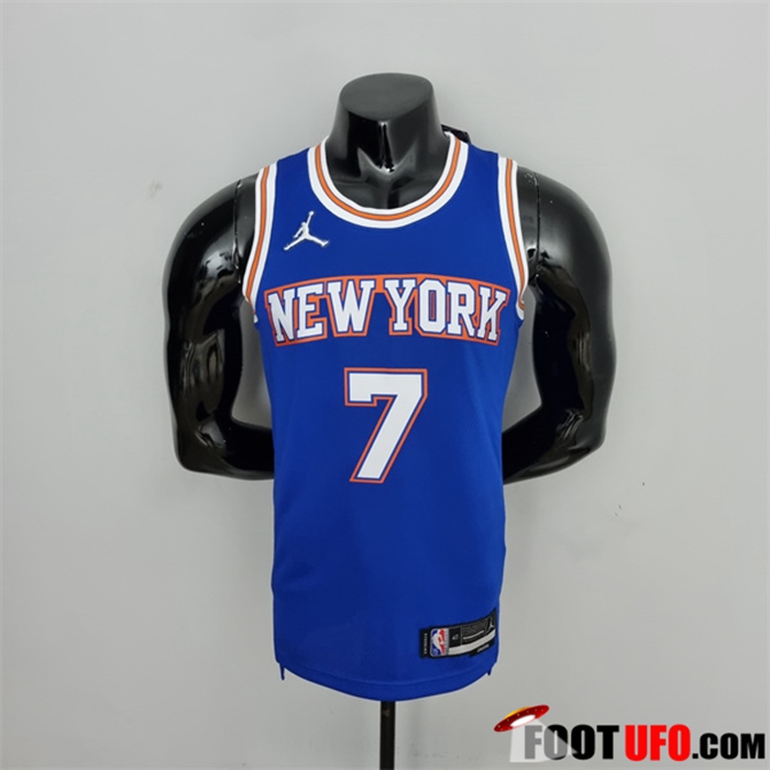 Maillot New York Knicks (Anthony #7) Bleu 75th Anniversary Jordan Limited