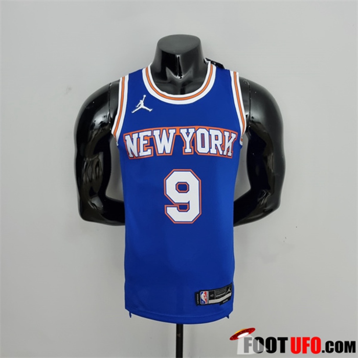 Maillot New York Knicks (Barrett #9) Bleu 75th Anniversary Jordan Limited