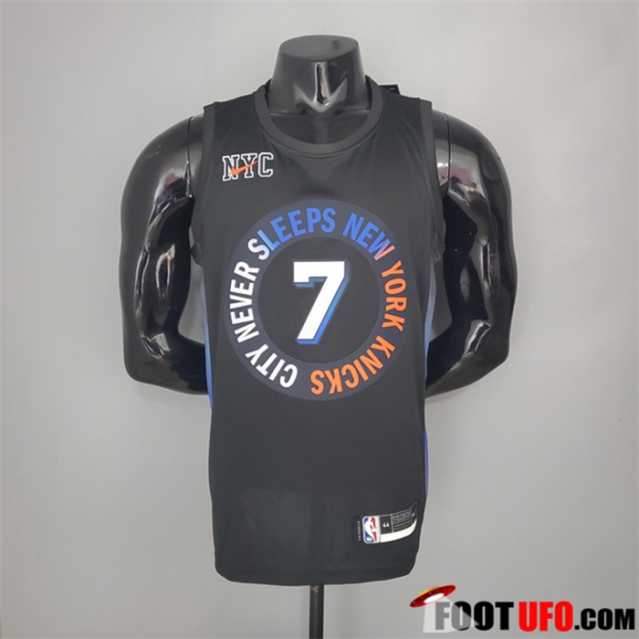 Maillot New York Knicks (Anthony #7) 2021 Noir City Edition
