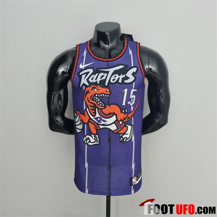 Maillot Toronto Raptors (Carter #15) Pourpre
