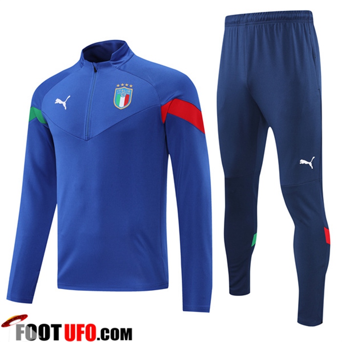 Ensemble Survetement de Foot Italie Bleu 2022/2023