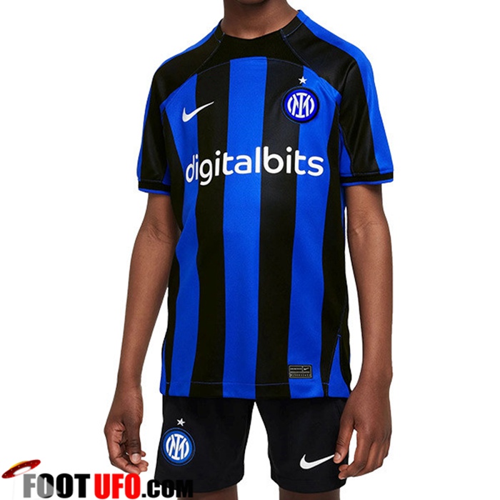 Nouveau Maillot de Foot Inter Milan Enfant Domicile 2022/2023