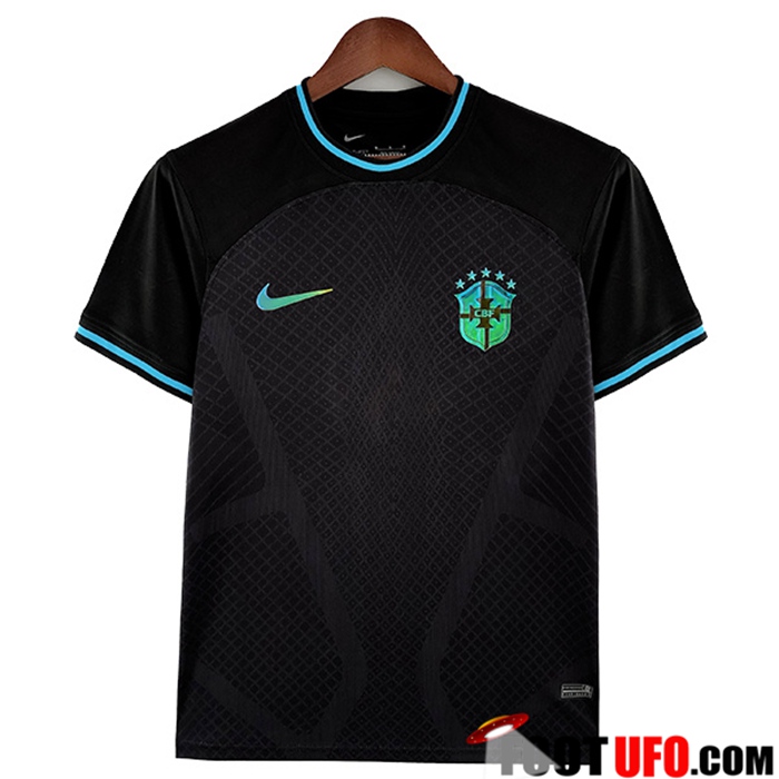 Créer Un Training TShirts Bresil Noir 2022/2023