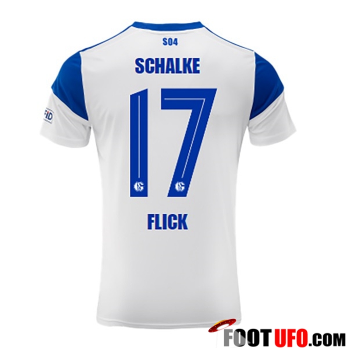Maillot de Foot Schalke 04 (FLICK #17) 2022/23 Exterieur