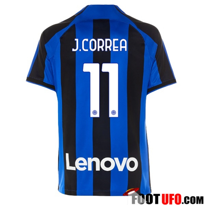 Maillot de Foot Inter Milan (J.CORREA #11) 2022/23 Domicile