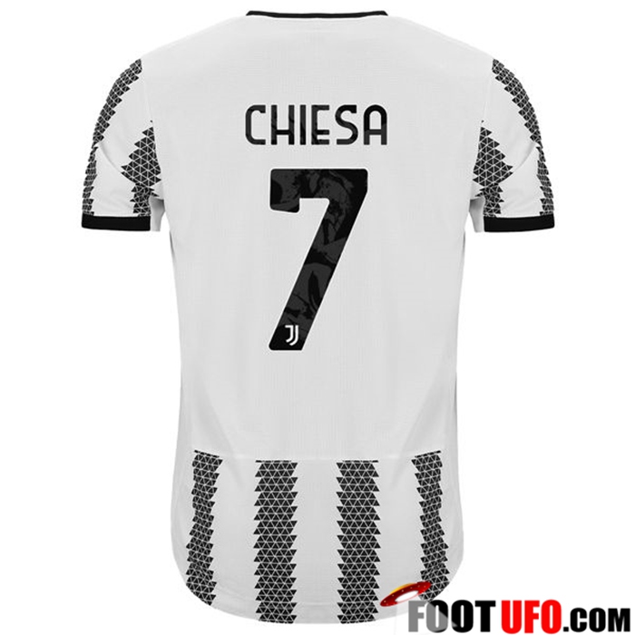 Maillot de Foot Juventus (CHIESA #7) 2022/23 Domicile