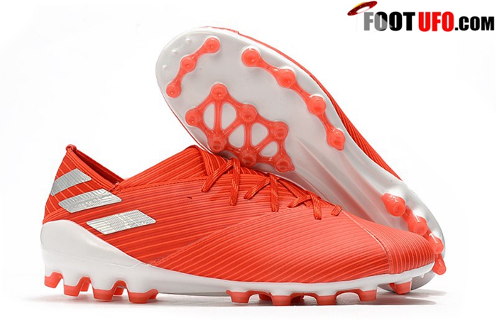 Adidas Chaussures de Foot Nemeziz 19.1 AG Orange