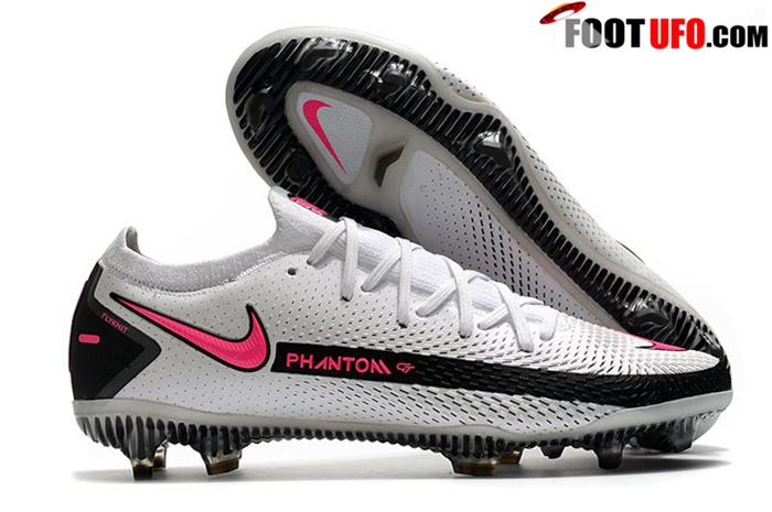 Nike Chaussures de Foot Phantom GT Elite FG Blanc
