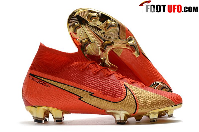 Nike Chaussures de Foot Mercurial Superfly 7 Elite Rouge