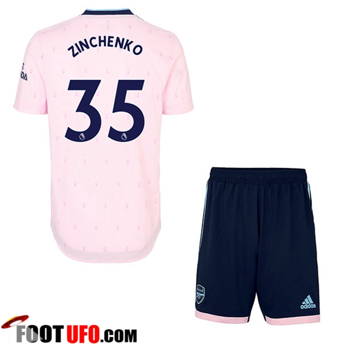 Sous Maillot de Foot Arsenal (ZINCHENKO 35) Enfant Third 2022/2023