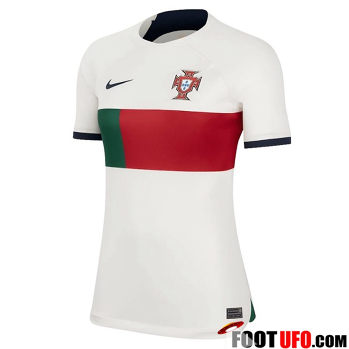 Promo Maillot de Foot Portugal Femme Exterieur 2022/2023 Promo Maillot de Foot Portugal Femme Exterieur 2022/2023