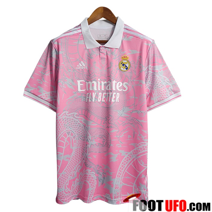 Officielle Maillot de Foot Real Madrid Rose 2023/2024